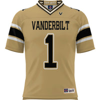 Vanderbilt Commodores Gold jersey – view 3