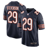 Chicago Bears Tyrique Stevenson Navy jersey – view 2