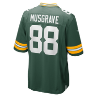 Green Bay Packers Luke Musgrave Green jersey – view 3