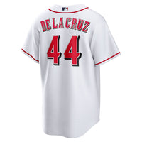 Cincinnati Reds Elly De La Cruz White jersey – view 4