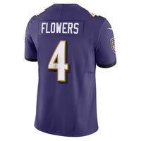 Baltimore Ravens Zay Flowers Purple jersey – view 4