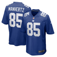 New York Giants Chris Manhertz Royal jersey – view 2