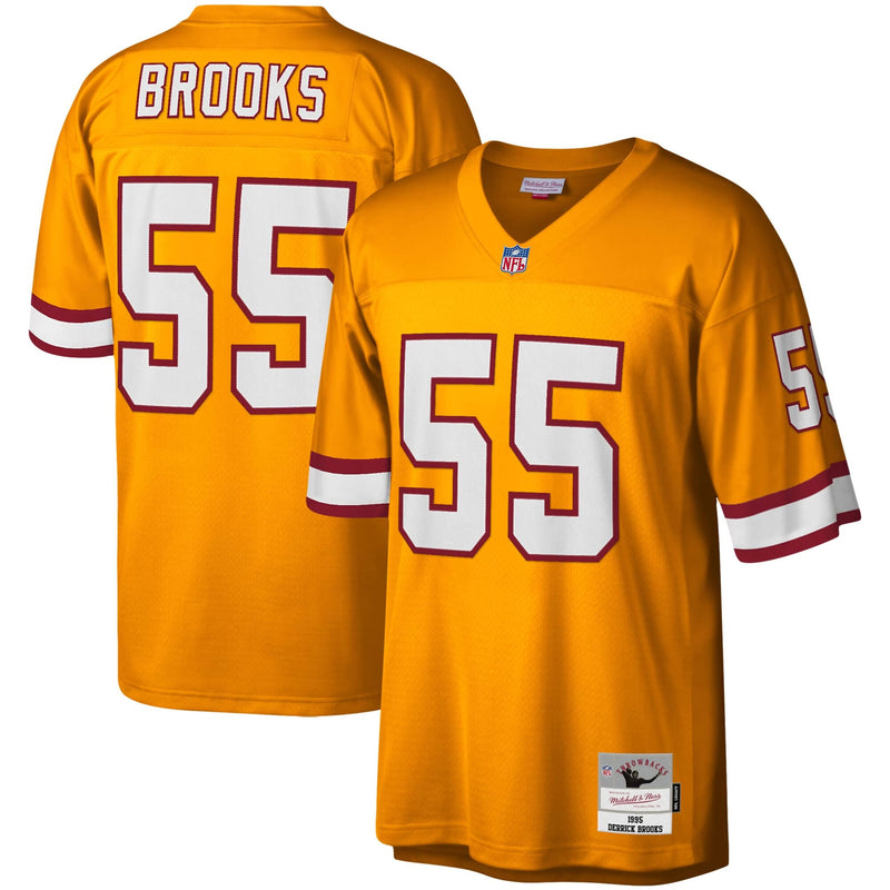 Tampa Bay Buccaneers Derrick Brooks Orange jersey – view 1