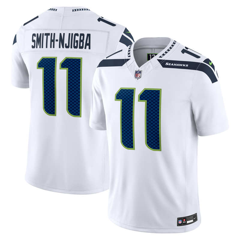 Seattle Seahawks Jaxon Smith-Njigba White jersey – view 1