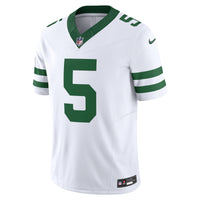 New York Jets Garrett Wilson White jersey – view 3