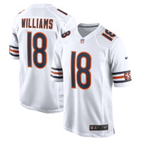 Chicago Bears Caleb Williams White jersey – view 1
