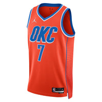 Oklahoma City Thunder Chet Holmgren - Orange jersey – view 2