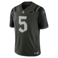 New York Jets Garrett Wilson Green jersey – view 2