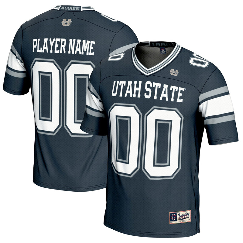 Utah State Aggies GameDay Greats Navy jersey – view 1