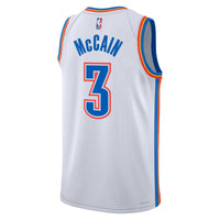 Oklahoma City Thunder Jared McCain - White jersey – view 4
