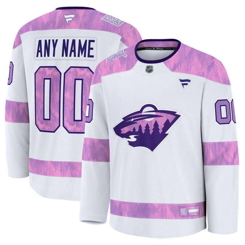 Minnesota Wild White jersey – view 1