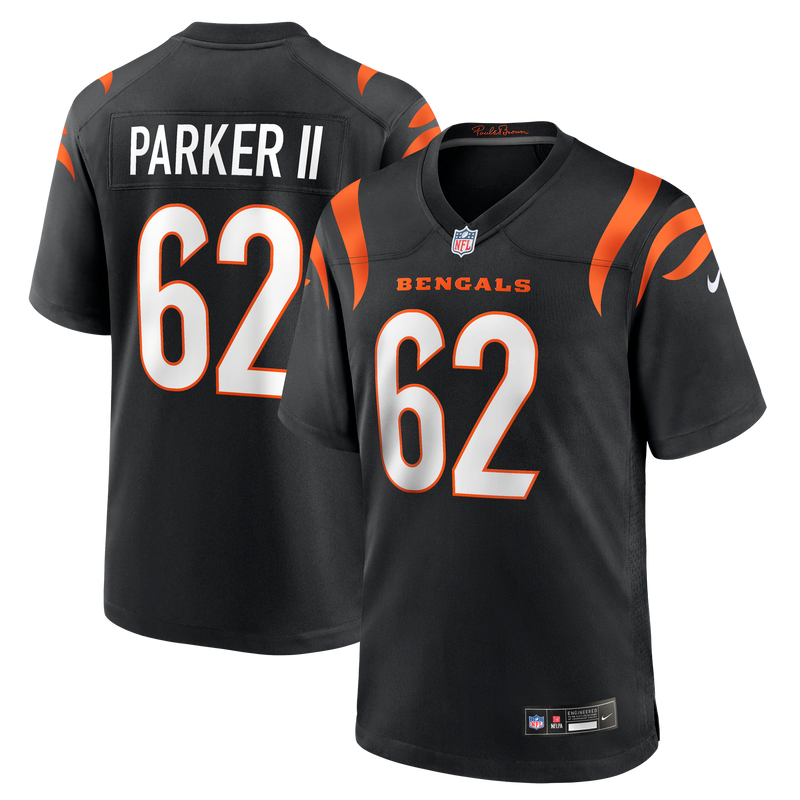 Cincinnati Bengals Brian Parker II Black jersey – view 1