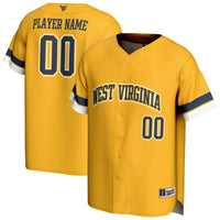 West Virginia Mountaineers GameDay Greats Gold jersey – view 2
