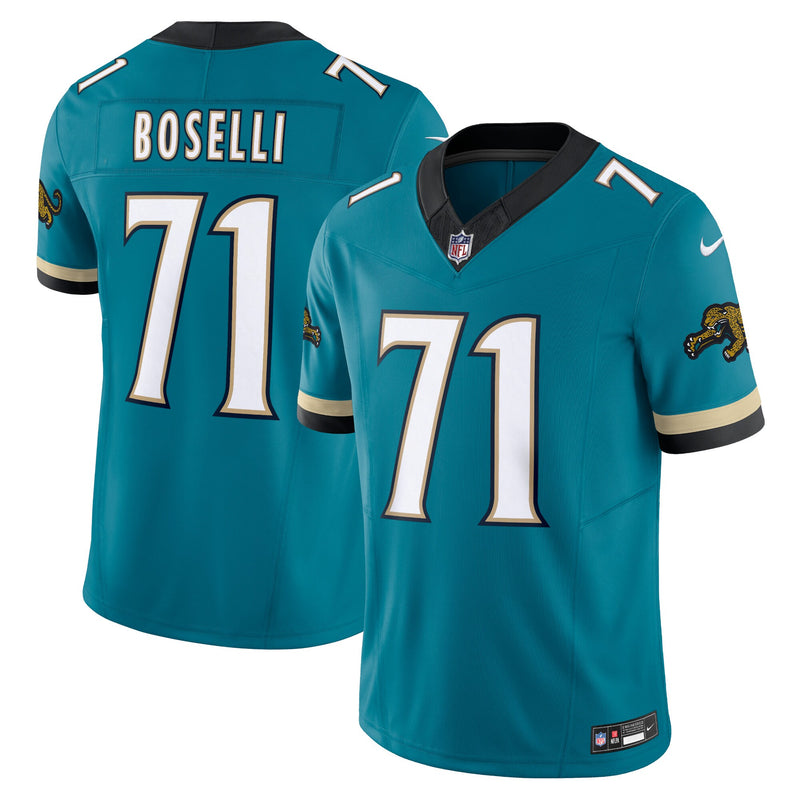 Jacksonville Jaguars Tony Boselli Teal jersey – view 1