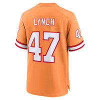 Tampa Bay Buccaneers John Lynch Orange jersey – view 4