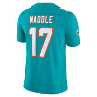 Miami Dolphins Jaylen Waddle Aqua jersey – view 3