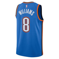 Oklahoma City Thunder Jalen Williams - Blue jersey – view 4