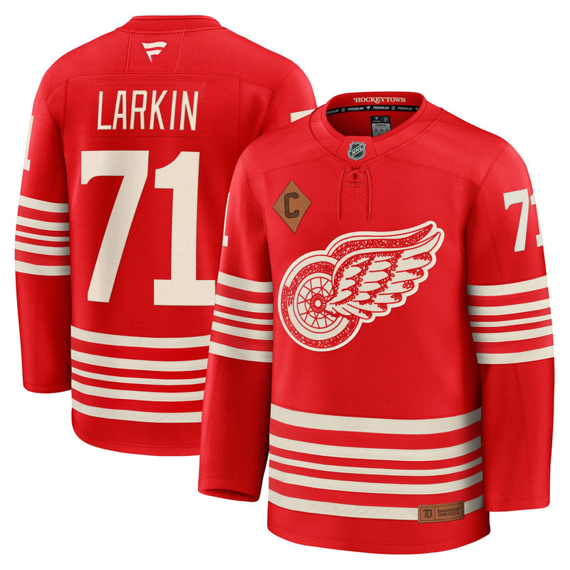 Detroit Red Wings Dylan Larkin Red jersey – view 1