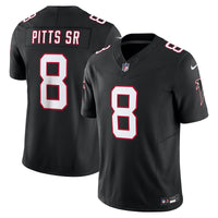 Atlanta Falcons Kyle Pitts Sr. Black jersey – view 2