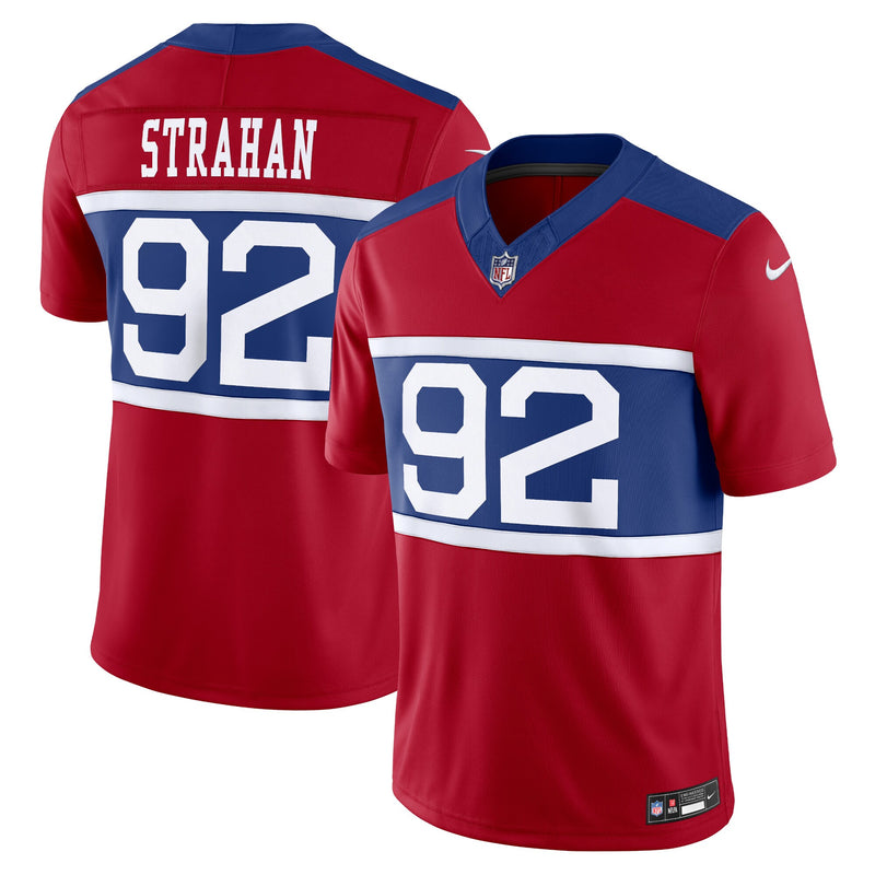 New York Giants Michael Strahan Red jersey – view 1