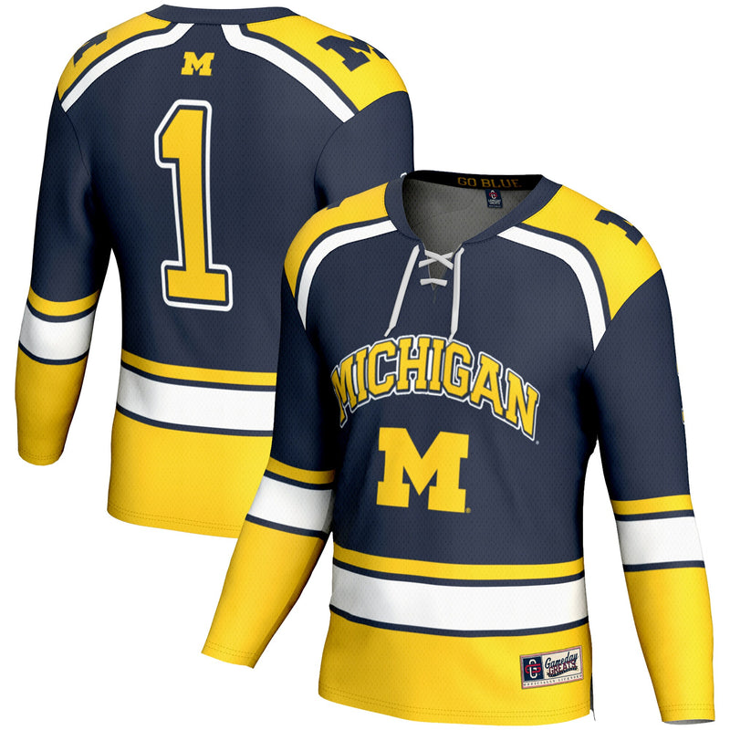 Michigan Wolverines Navy jersey – view 1