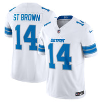 Detroit Lions Amon-Ra St. Brown White jersey – view 2