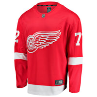 Detroit Red Wings Justin Faulk Red jersey – view 3
