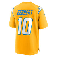 Los Angeles Chargers Justin Herbert Gold jersey – view 4