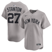 New York Yankees Giancarlo Stanton Gray jersey – view 1