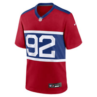 New York Giants Michael Strahan Red jersey – view 3