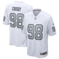 Las Vegas Raiders Maxx Crosby White jersey – view 2
