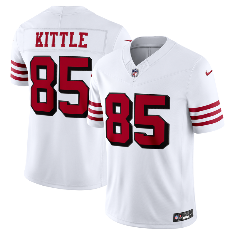 San Francisco 49ers George Kittle White jersey – view 1