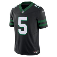New York Jets Garrett Wilson Black jersey – view 3