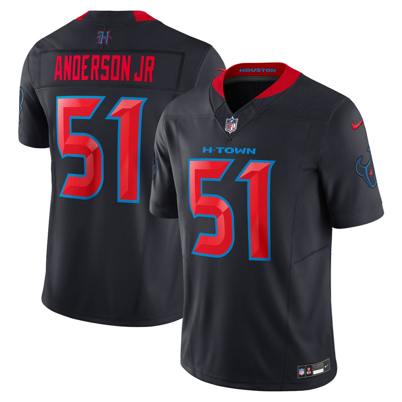 Houston Texans Will Anderson Jr. Navy jersey – view 1