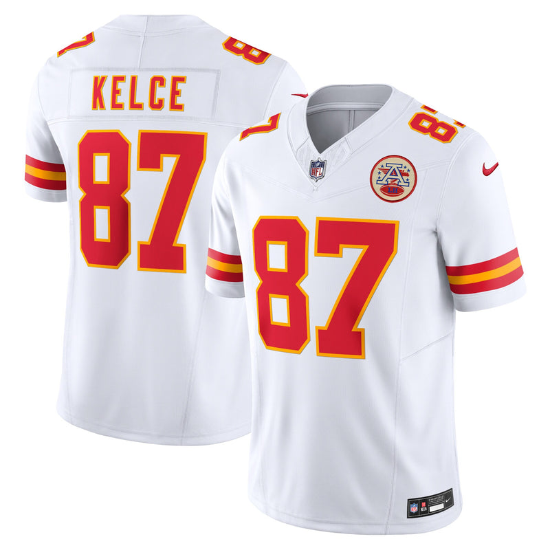 Kansas City Chiefs Travis Kelce White jersey – view 1