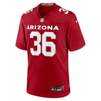 Arizona Cardinals Kitan Crawford Cardinal jersey – view 2