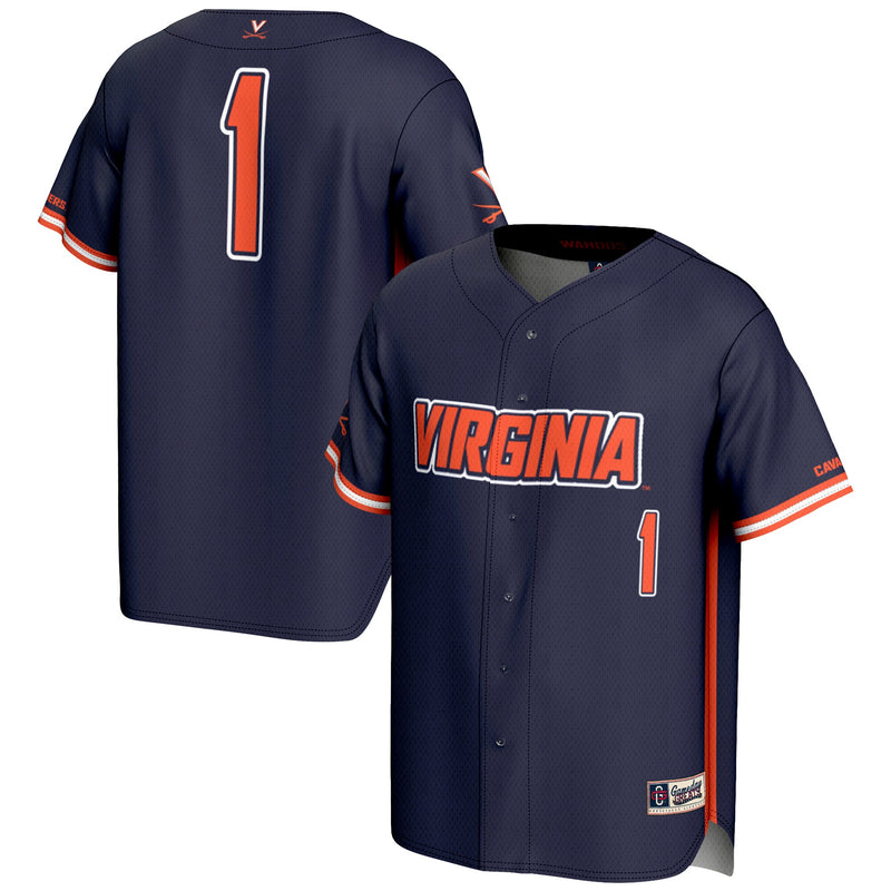 Virginia Cavaliers Navy jersey – view 1