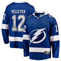 Tampa Bay Lightning Jakob Pelletier Blue jersey – view 2