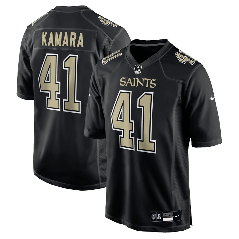 New Orleans Saints Alvin Kamara Black jersey – view 1