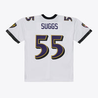 Baltimore Ravens Terrell Suggs White jersey – view 3