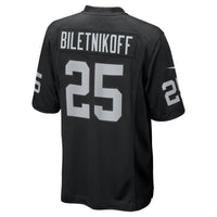 Las Vegas Raiders Fred Biletnikoff Black jersey – view 4