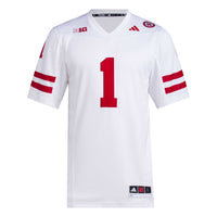 Nebraska Huskers White jersey – view 3
