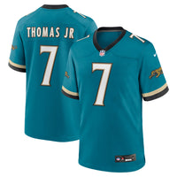 Jacksonville Jaguars Brian Thomas Jr. Teal jersey – view 1