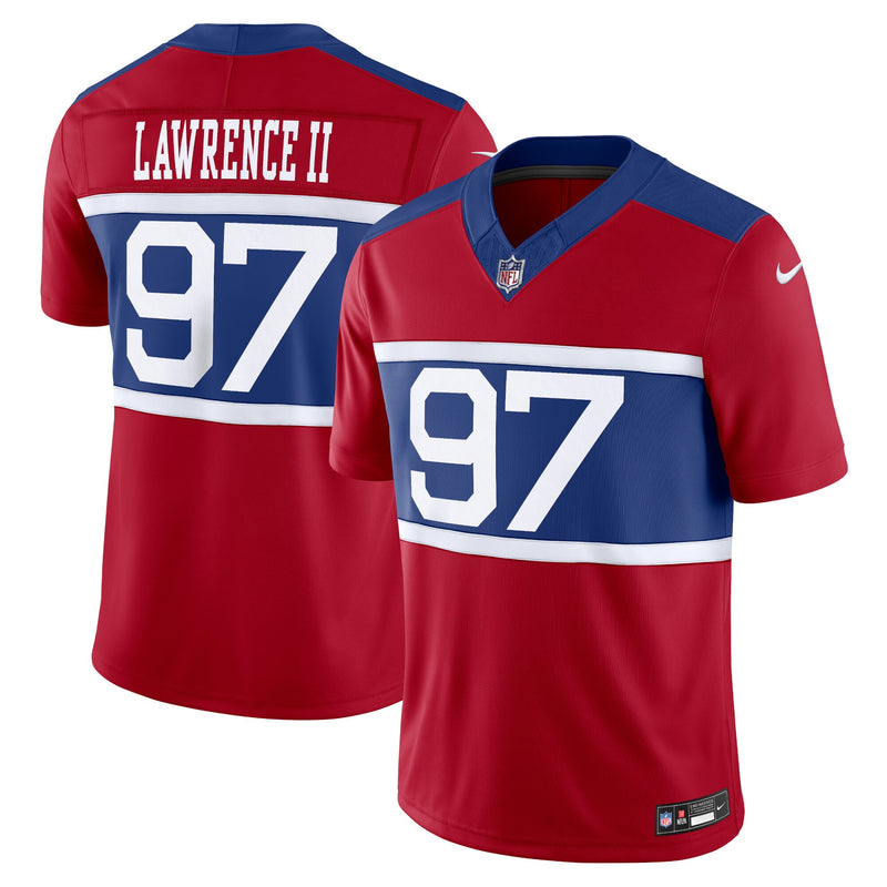 New York Giants Dexter Lawrence II Red jersey – view 1