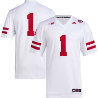 Nebraska Huskers White jersey – view 1