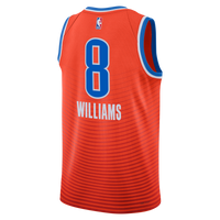 Oklahoma City Thunder Jalen Williams - Orange jersey – view 4