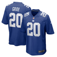 New York Giants Eric Gray Royal jersey – view 1
