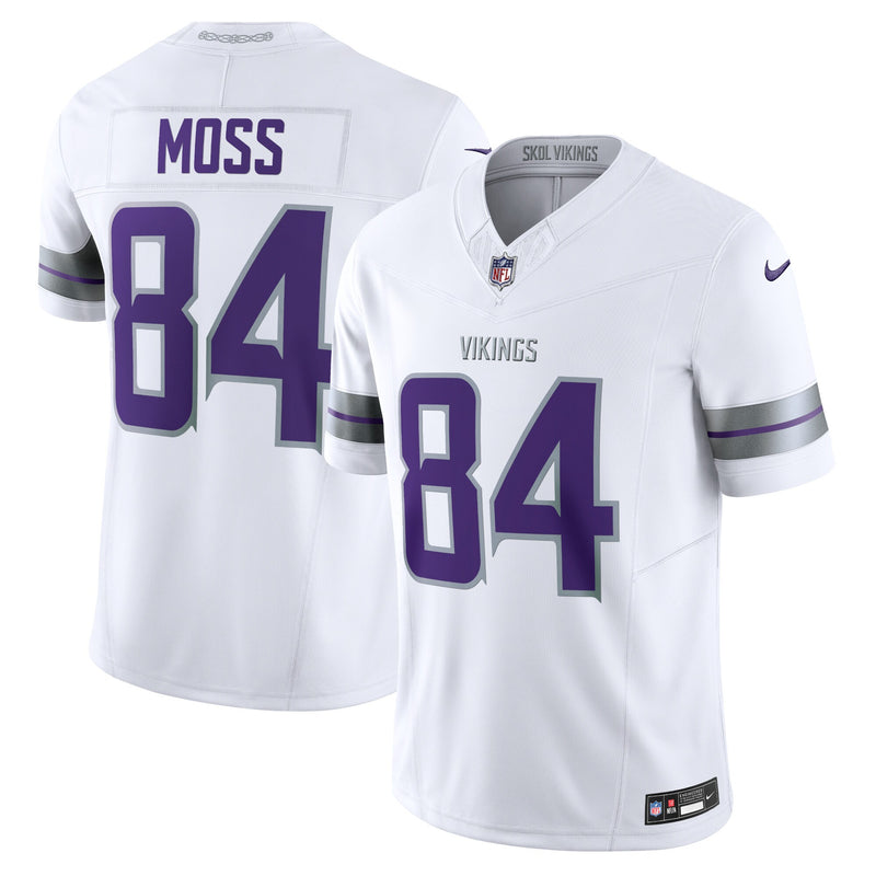 Minnesota Vikings Randy Moss White jersey – view 1