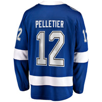 Tampa Bay Lightning Jakob Pelletier Blue jersey – view 4