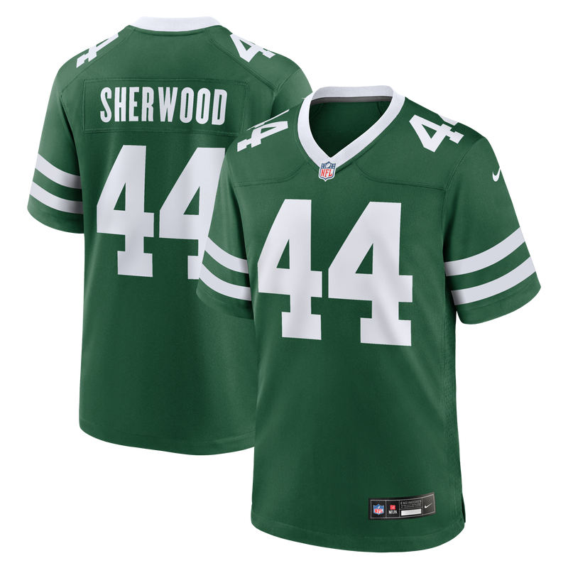 New York Jets Jamien Sherwood Green jersey – view 1